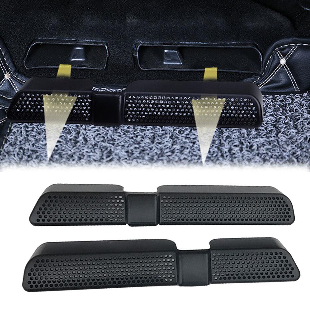 Rear Air Outlet Grille Air Vent Cover Interior Car Rear Air Outlet Black No Effect On Air Flow Multiple Hole Design