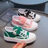 Children's canvas shoes Boys' new fashion casual comfortable breathable children's board shoes Girls' students lightweight Four Seasons classmates