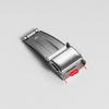 1PC 18MM 18MM 20MM Stainless Steel Double Push Button Clasp Buckle for Watch Strap Band Deployment Fold Buckle