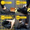 Anti-smashing and Anti-piercing Safety Work Shoes, Labor Insurance Shoes Men's Safety Shoes