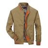 Jacket Men's Spring and Autumn New Men's Jacket Large Size Loose Baseball Collar Casual Clip