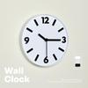 Italian Classic Minimalist Design Clock Home Silent Sweep Second Punch-free Wall Clock Living Room Wall-mounted
