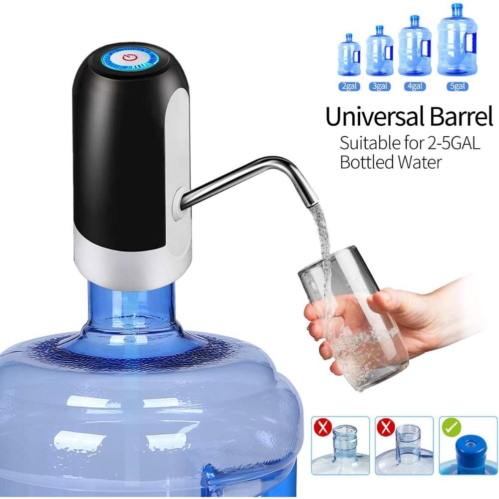 Water Bottle Pump 5 Gallon USB Charging Automatic Drinking Portable Electric Water Dispenser Switch