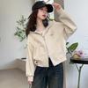 Spring 2025 Girls' Fashion Sweatshirt Jacket - Stylish Children's Top for Spring & Autumn