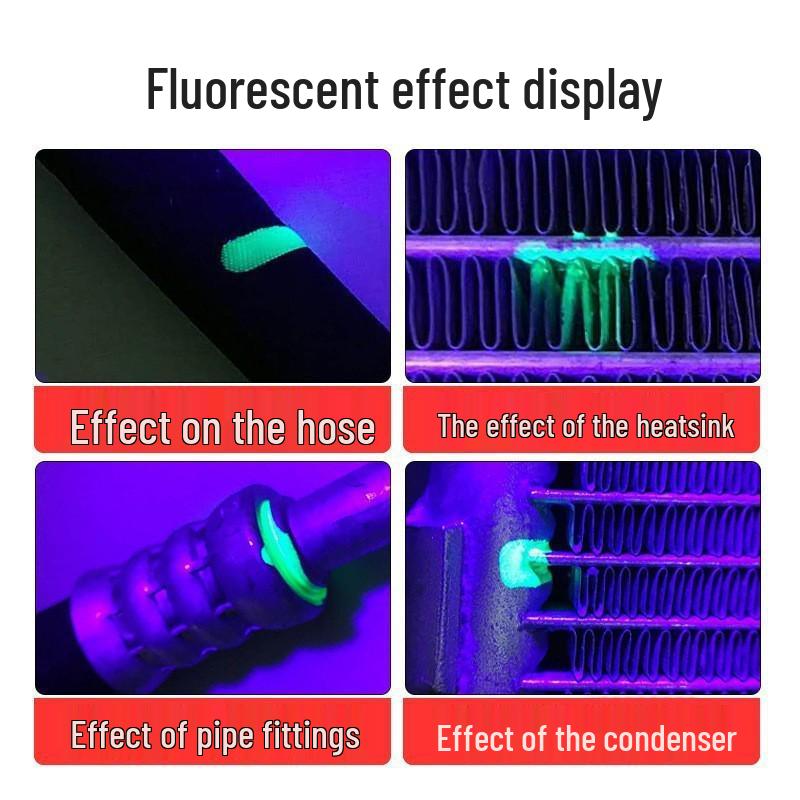 Fluorescent Leak Detection Tool for Car and Refrigerator AC Systems