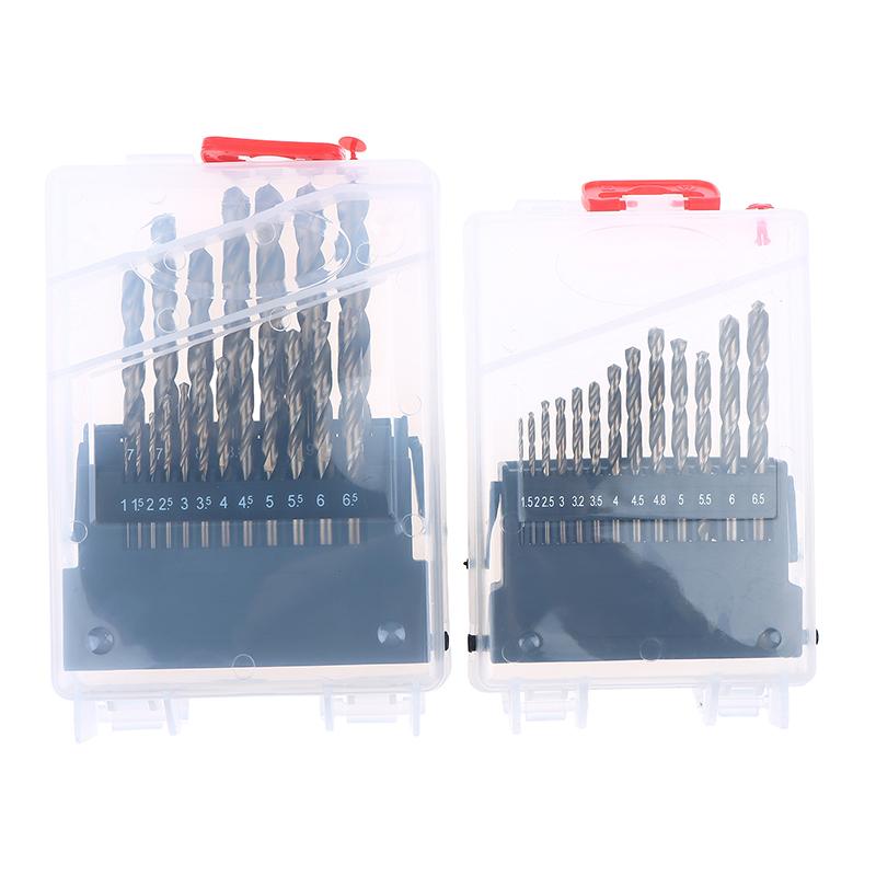 13/19/25Pcs HSS M35 Cobalt High Speed Steel Twist Drill Bit Tool Set Of Drills Accessories For Metal Stainless Steel Drilling