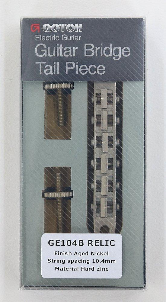 GOTOH Serie Age Slim Relic GE104BRELIC T.O.M. Bridge, Type, Size, (PGE-104BAN)