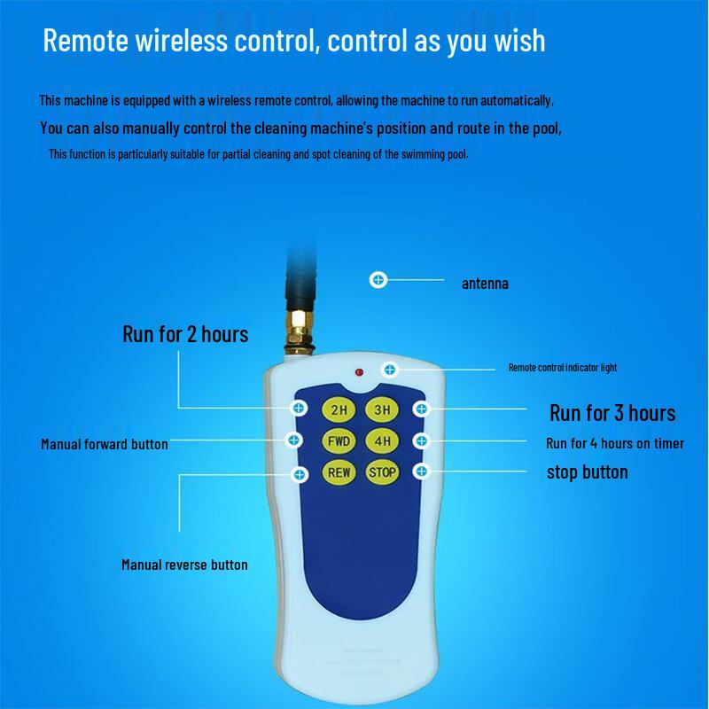 Winny Automatic Swimming Pool Cleaner & Accessories