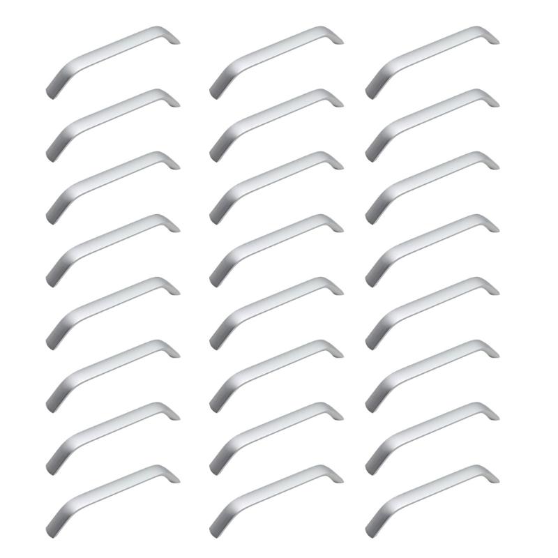 24pcs Multipurpose Sturdy Aluminum Alloy Cabinet Pull for Cabinets and Drawers Home Accessory for Comfortable Grip