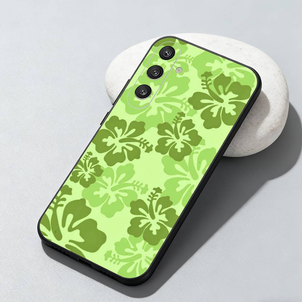 beach maple leaves  Phone Case For Samsung Galaxy A73,A72,A71,A70,A52,A51 Others Soft Black Cover
