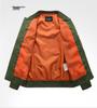 Plus Size Men's and Women's Sport Bomber Jacket with Stand Collar - MA01