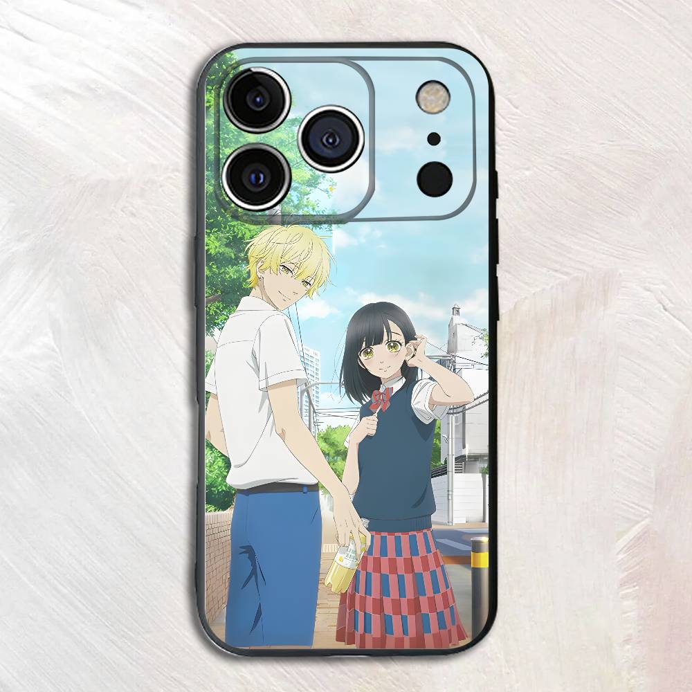 Anime K-Kai U-Uka Silicone Phone Case For IPhone 17 16 15 14 13 12 11 X XS Plus Pro Max Shockproof Soft Cover