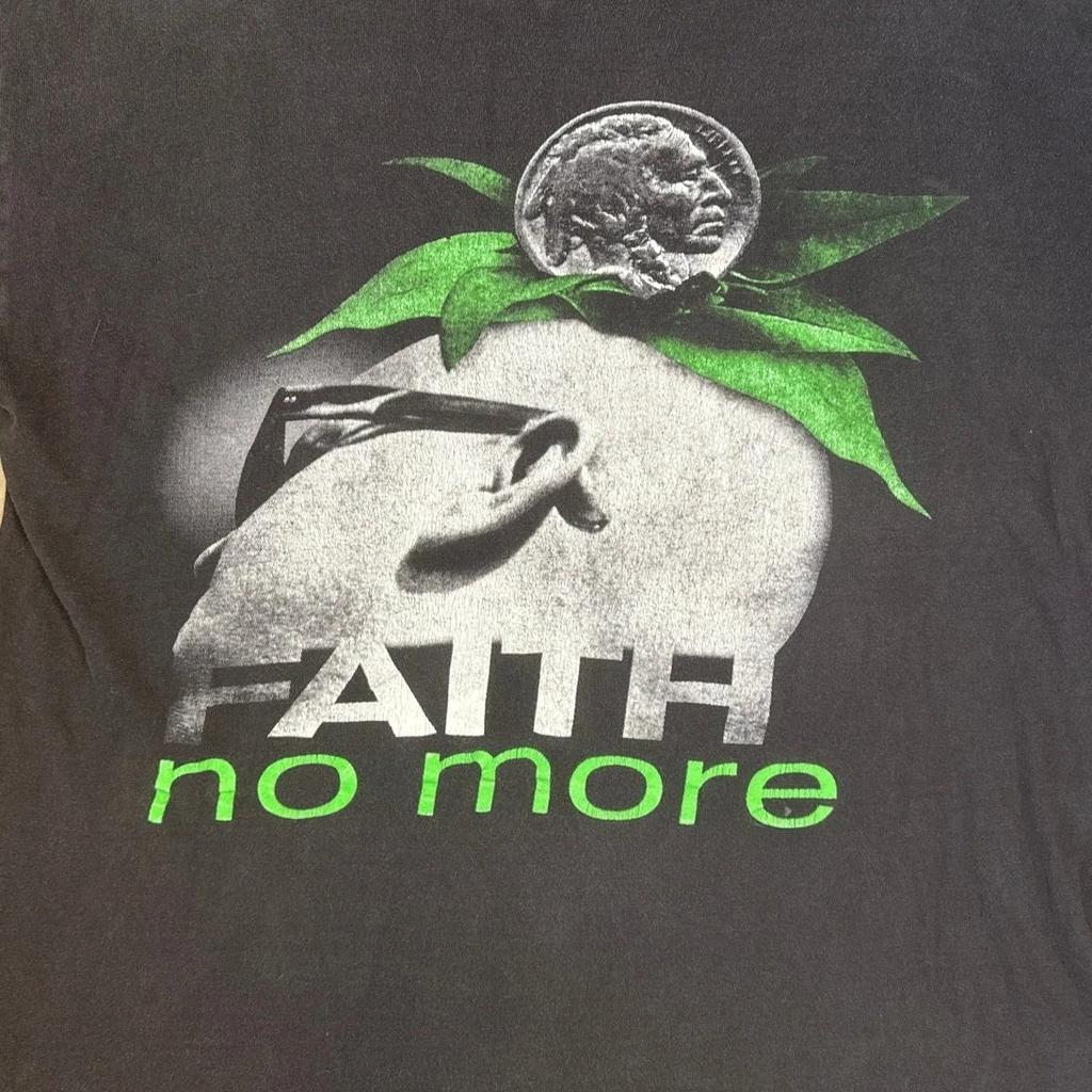 Letní Nové Vintage Jednošvové Grafické Bavlněné Tričko Faith No More pro Muže Hip Hop Gotické Uniseix Oversize Oblečení Tričko Top