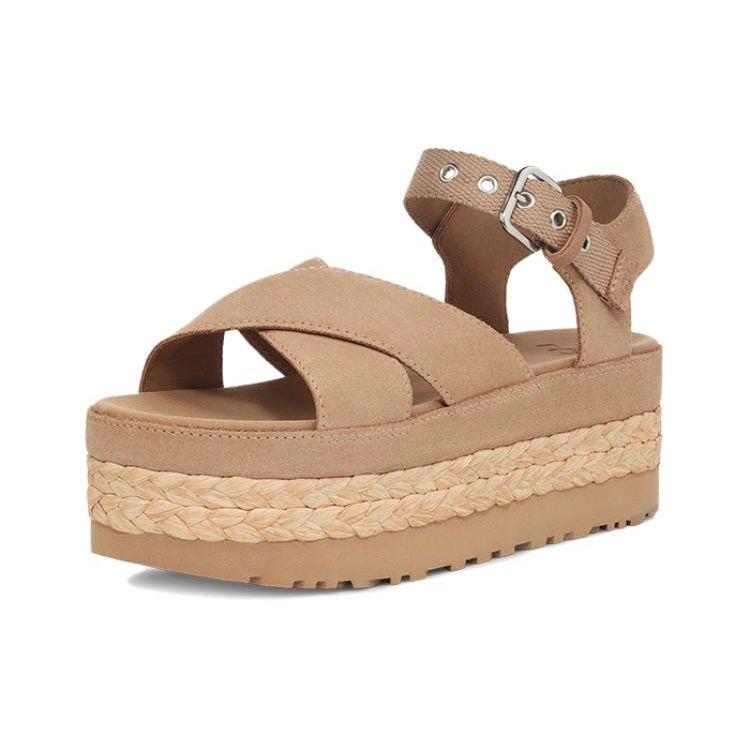UGG Women's Aubrey Ankle Sandal Sand 1152711-SAN