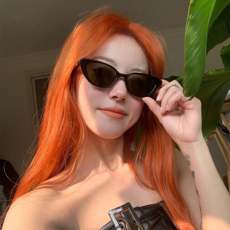 Fashion Women's New Fashion Sunglasses Men Women Trendy Cat Eye Design Sports Sun Glasses Unisex Classic Hip Hop Style Sports Eyewear