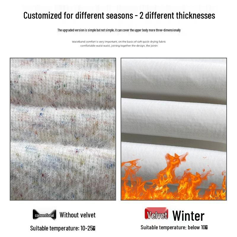 150 Rainbow Dots High-Waist Petite Knitted Wide-Leg Fleece Pants for Women