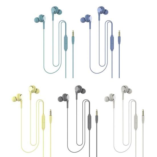 3.5mm Wired In-Ear 4D Stereo HiFi Music Earphone Headset with Mic for Phone PC