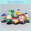Shin Chan Crayon Pvc Action Figures Model Toys Desktop Decoration Kids Gifts