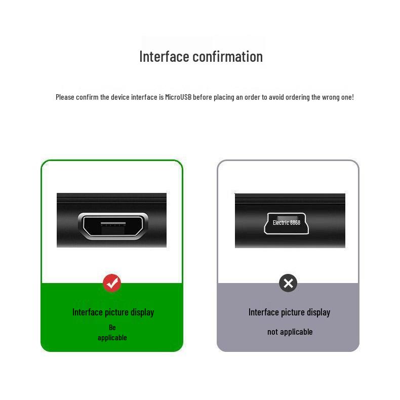 Canon CCD Camera Micro USB Cable for IXUS Models (95/105/240, A3000/4000) - Photo Transfer