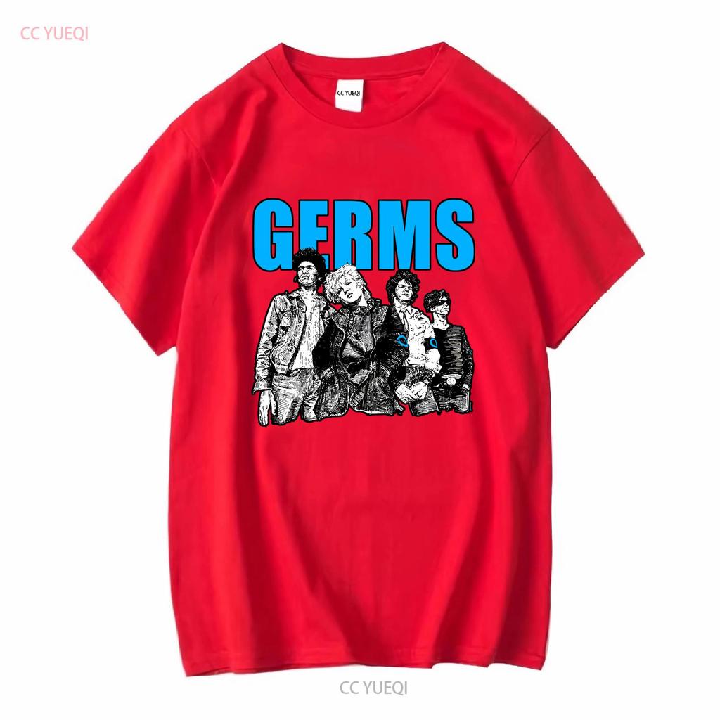 Germs T Shirt SoCal Punk Rock Band Gift for Fan TE2588 Long or Short Sleeves Vintage Washed Stretched Soft Slightly Homme