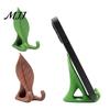 Minimalist Leaf Design Phone Stand 3D Printed Holder, Desktop Cell for Office and Unique Gift Plant Lovers Home, Realistic Bionic Mount, Lightweight