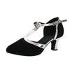 Women's Ballroom Tango Latin Dancing Shoes Sequins Shoes Social Dance Shoes