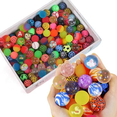25/32mm Gumové Elastické Míčky Různé Styly 10 KS Skákací Míčky Dětské Skákací Míčky Hračky Plovoucí Míček Děti Vnitřní Venkovní Hry TMZ
