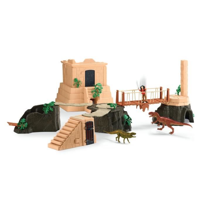 Große Eroberung des verlorenen Tempels, Spielfiguren-Set, SCHLEICH 42656 Dinosaurier, Ab 4 Jahren
