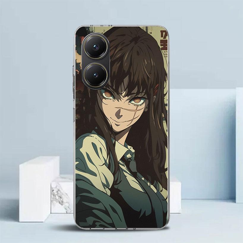 C-Chainsaw Mans Yoru War Devil Phone Case For Xiaomi Poco F7 Ultra X5 X6 X7 Pro M7 Redmi 15C 15 13C 13 12C 12 10C 10 10A 9 9C 9A