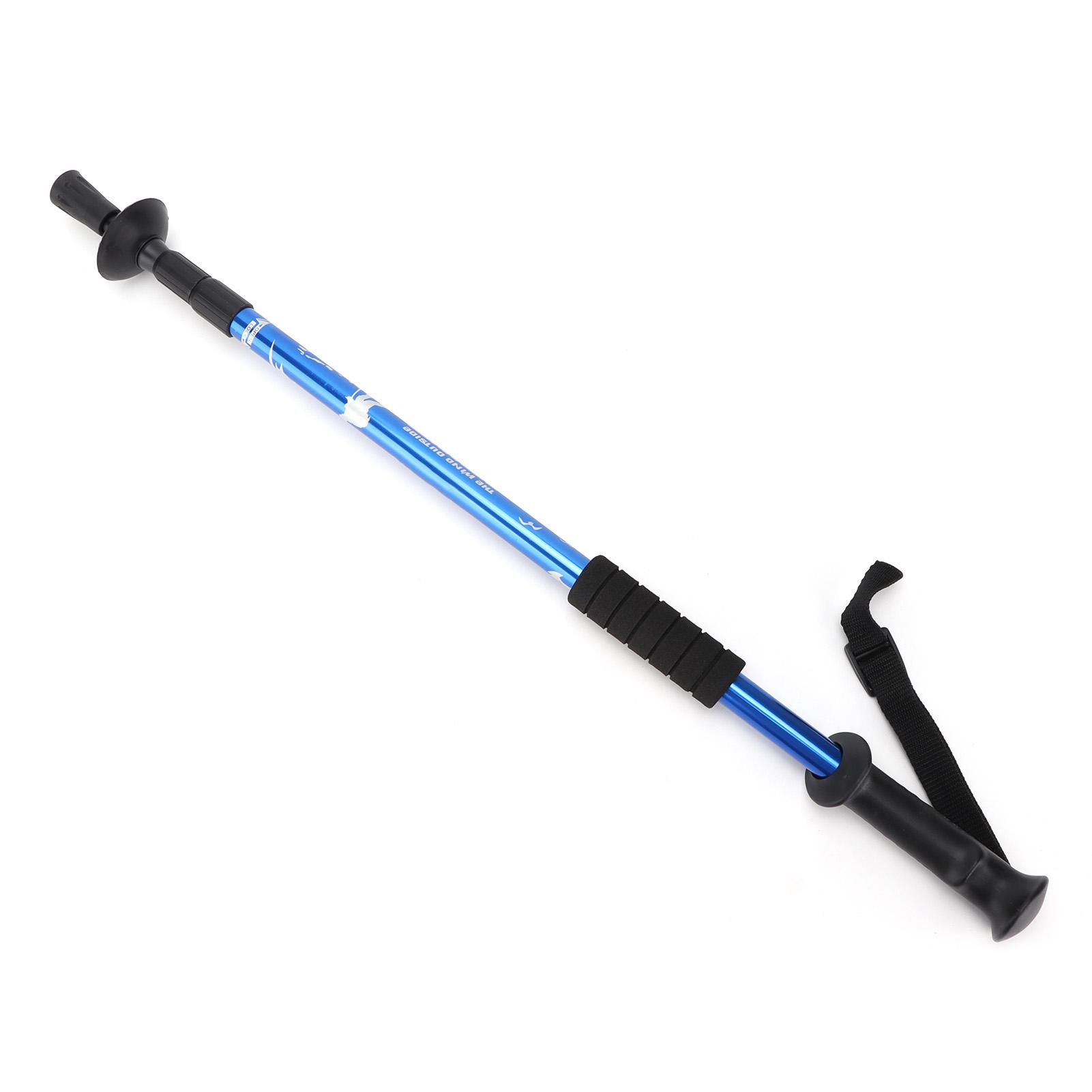 

Трехсекционная амортизирующая трекинговая палка с прямой рукояткой из алюминиевого сплава