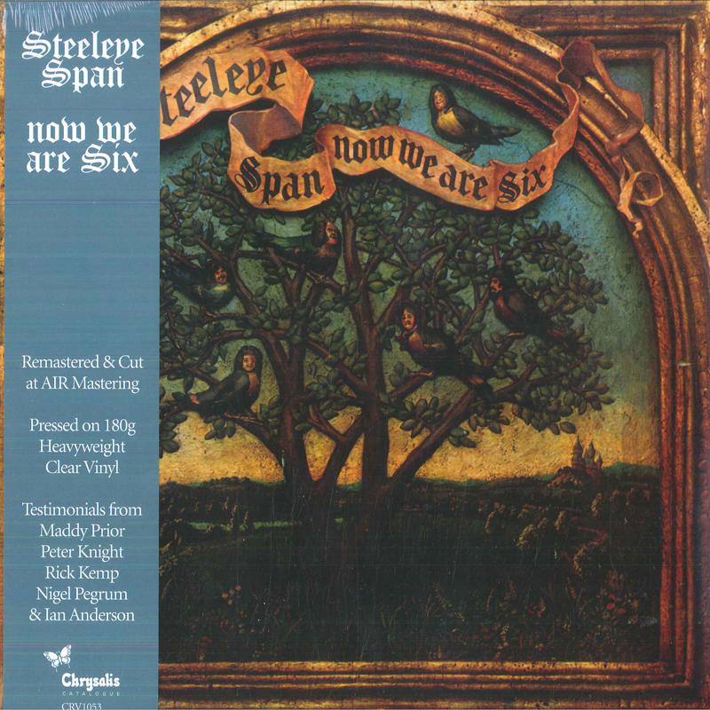 

LP Record STEELEYE SPAN - Now We Are Six CRV1053 Chrysalis Catal 2024 UK Rock
