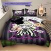 3pcs Beetlejuice Cover Set,Soft Comfortable Duvet Cover,Guest Room (1*Duvet Cover + 2*Pillowcases, Without Core) yy251024059