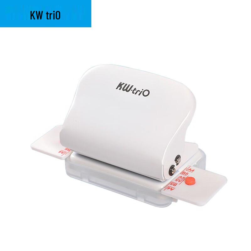 KW-triO 99H9 Multi-Hole Loose-Leaf Punch белый