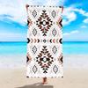 Tropical Leaves Beach Towel Large Palm Leaf Print Microfiber Towel Quick Dry Summer Pool Bath Towel