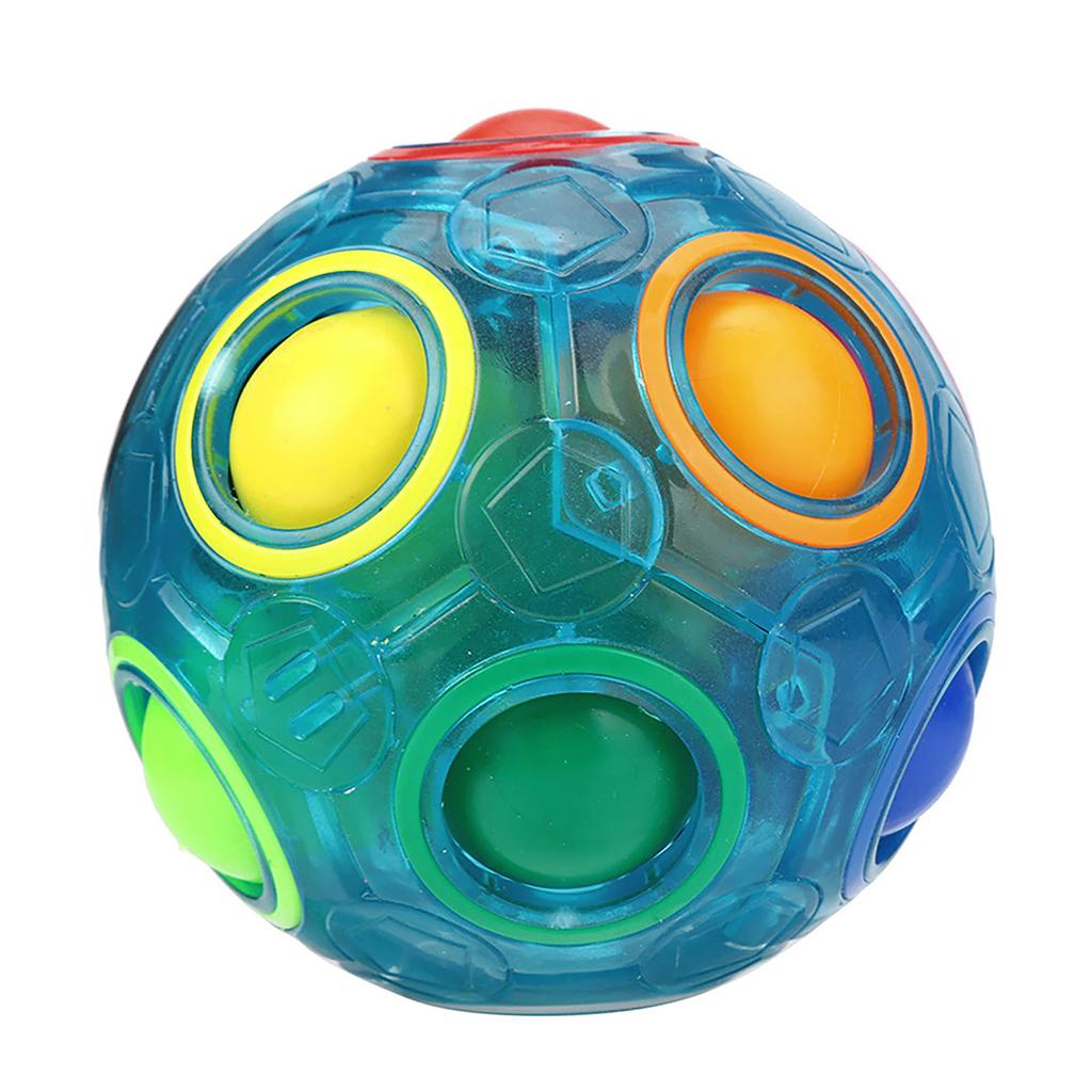 3D Cylinder Magic Bean Puzzle Cube Rotate Slide Gyro Fidget Toy Spinner Ball Anti Stress Fingertips Iq Games For Kid Adult