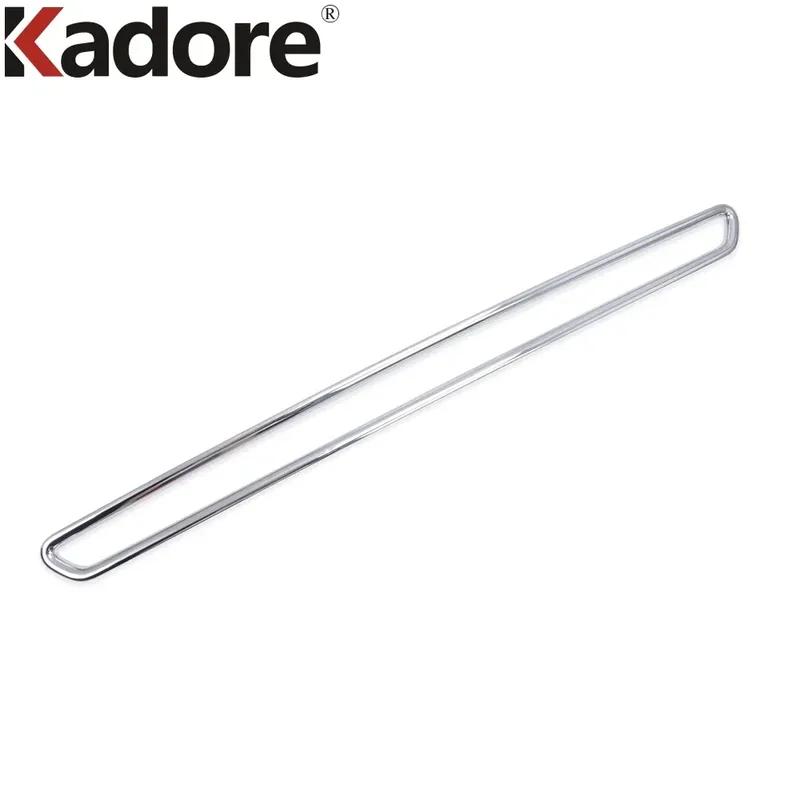 For Jeep Compass 2017 2018    Chrome Car Front Center Grille Grill Cover Trim Racing Grills Frame Trims Accessories