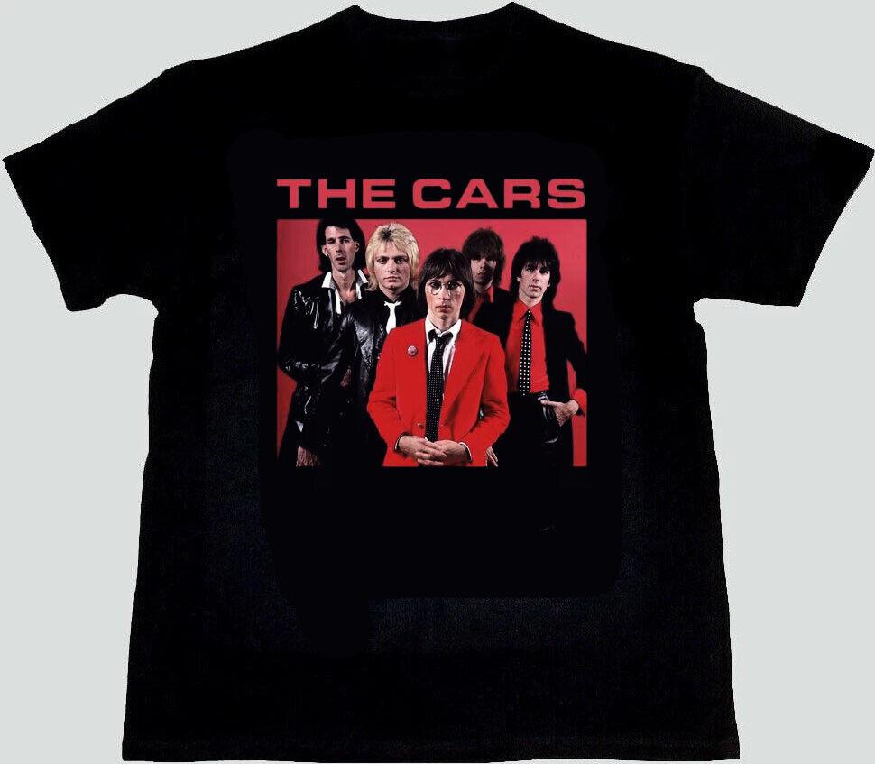 Vtg The Cars Band Rock Band Heavy Cotton Black All Size T Shirt UR362 Unisex T-Shirt XXXL