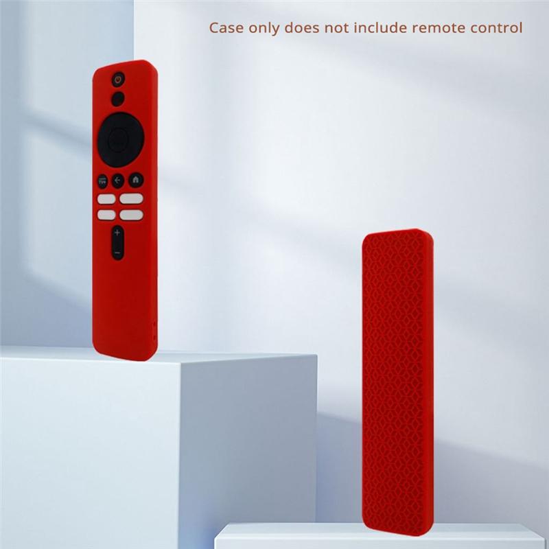 Remote Control Case Suitable For Xiaomi Remote Control TV Silicone Remote Control Cover Black
