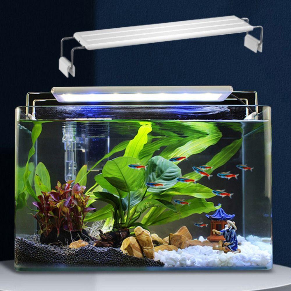 Super Slim Fish Tank Light Waterproof LED Light Stand Aquatic Plant Light Aquarium Light  Hotel