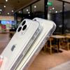 Applicable To Apple 16 Transparent Space Shell IPhone 14 Mobile Phone Case Full-inclusive Fine Hole Anti-fall TPU Soft Shell Protection Case