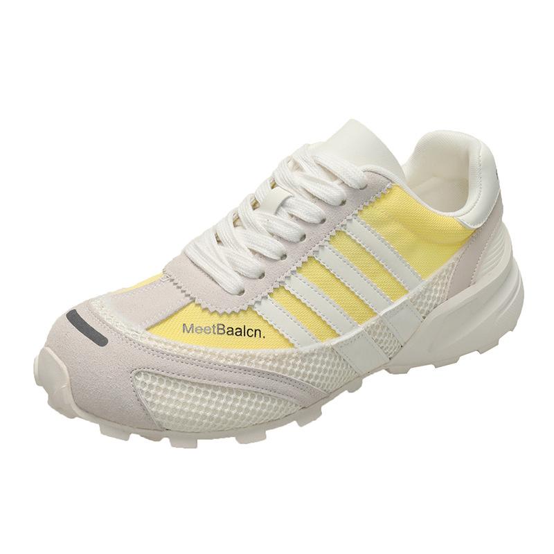 Baseball Style Women's New Summer Mesh Breathable Versatile Soft-soled Casual Sports Shoes