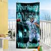 Philadelphia Eagles Personalized Name Beach Towel Soft Durable Quickdry Perfect For Traveling Yoga Camping And Swimming