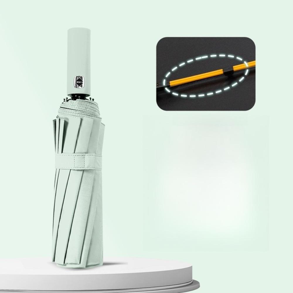 Parapluie automatique pliable en 24 parties pour femmes - Parasol anti-soleil, anti-pluie et anti-UV