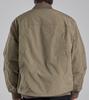 Button Seoul Minimal Diagonal Pocket Blouson Zip-Up Jacket (Beige)