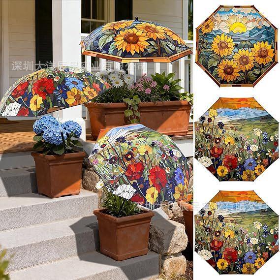 Popular Plant Parasol Upgraded Adjustable Outdoor Garden Potted Plant Pot Plant Parasol