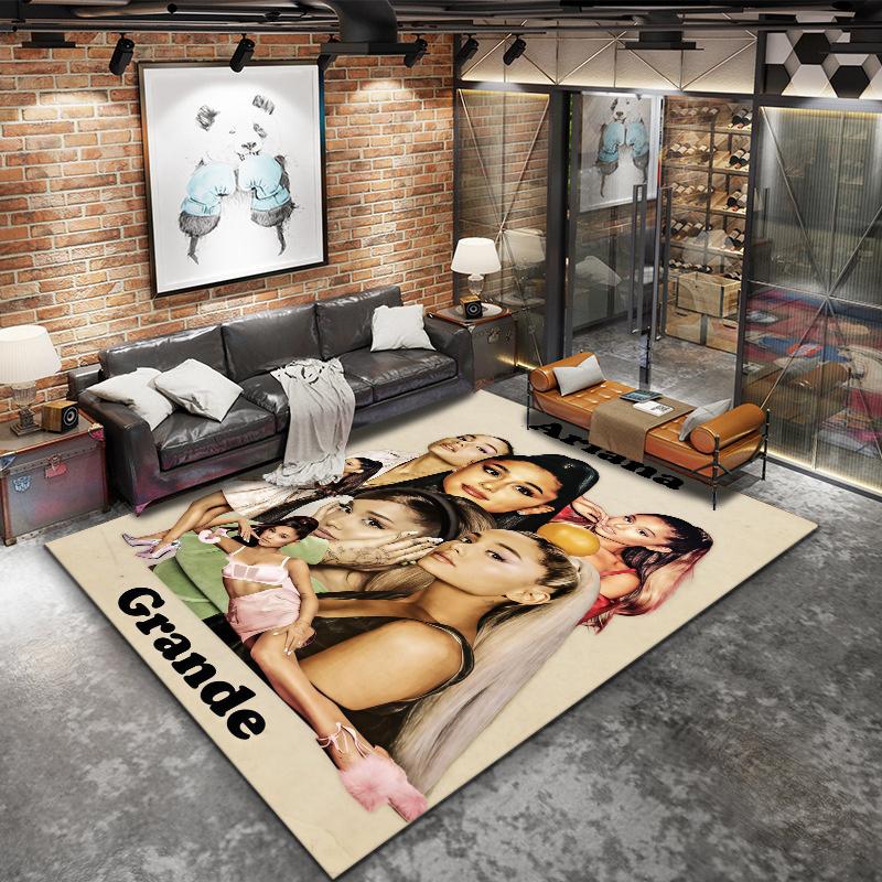 Ariana Grande Carpet Rug for Living Room Bedroom Home Sofa Decoration,Kids play Nonslip Floor Mat