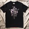 Botanical Floral T Shirt Meadow Wild Flowers For Her Vintage Comfortable Slightly Stylish Soft Designer Clothes