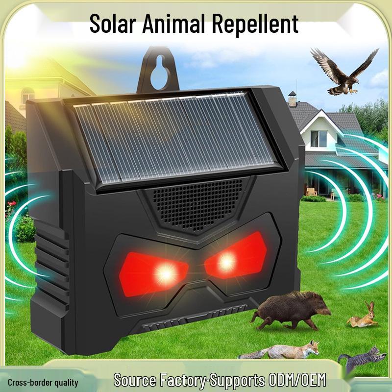 Ultrasonic Mouse, Bird, and Animal Repeller with LED Flashing Lights