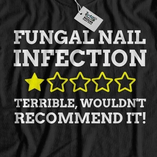 Unisex Funny Fungal Nail Infection T-Shirt Onychomycosis Nail Removal Surgery 3XL