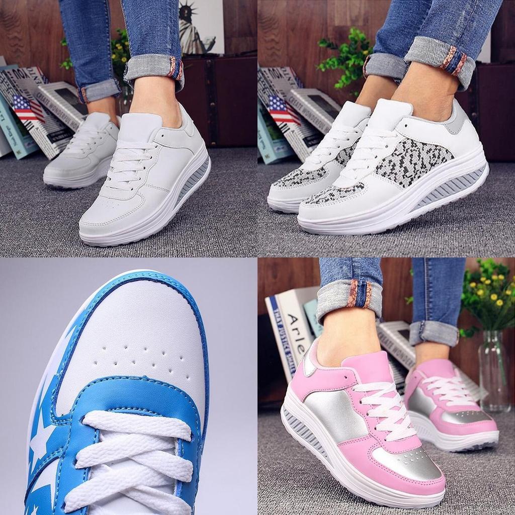 Elegant Casual Fashion Womens Running Sneakers With Premium Leather And Timeless Design